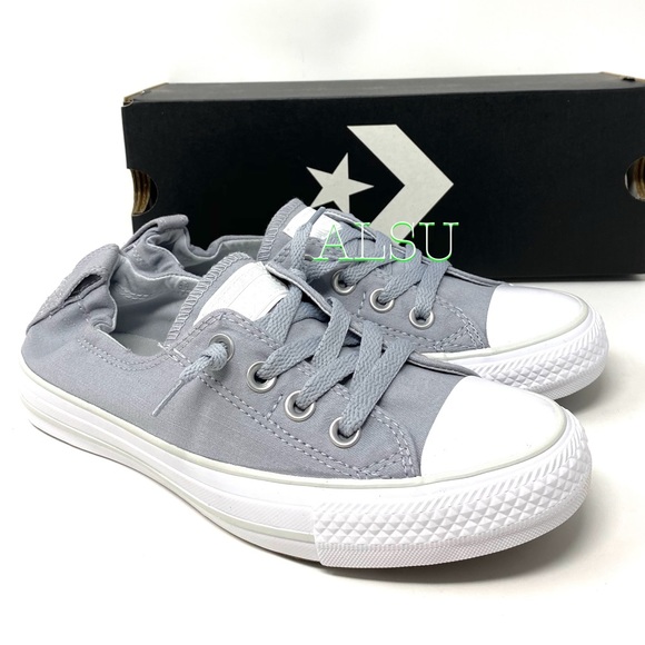 converse shoreline slip on grey